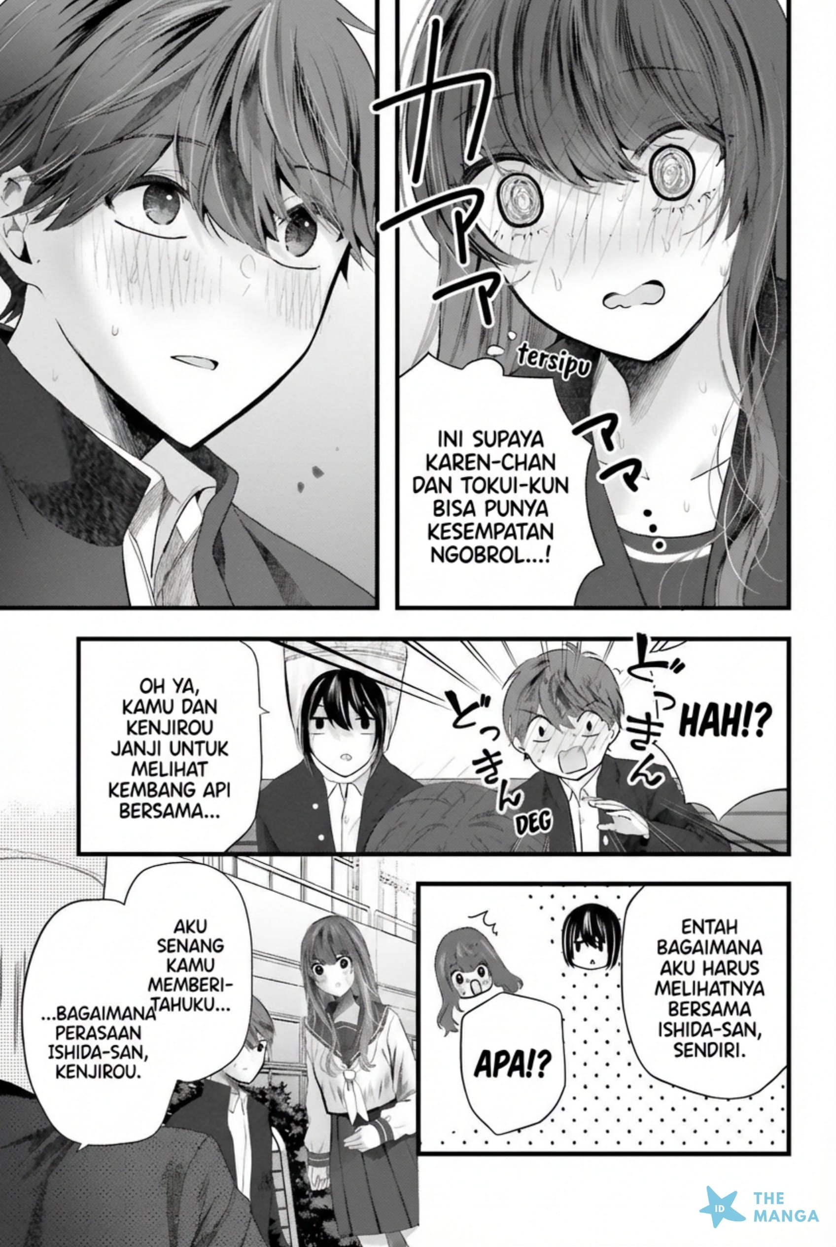 Tozaki-san wa Boku ni dake Tsumetai Chapter 13 - halaman 16