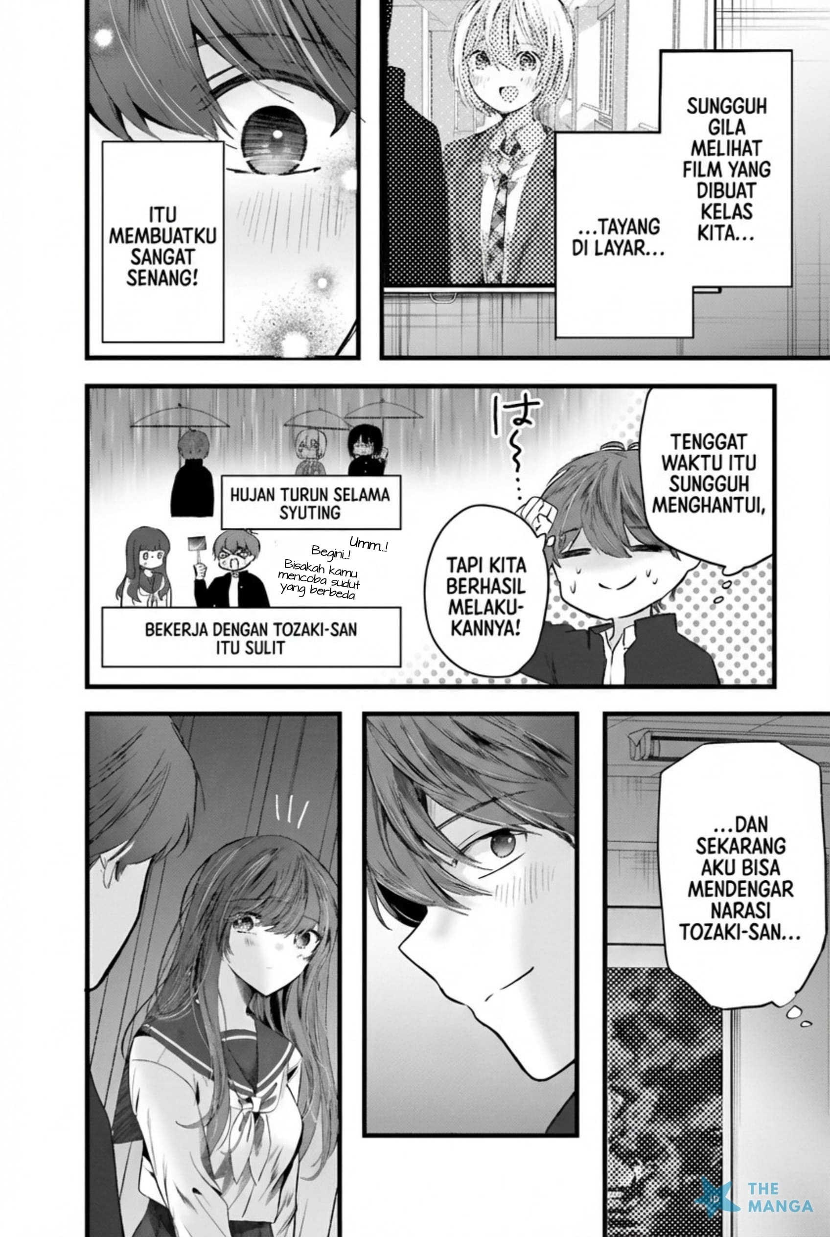 Tozaki-san wa Boku ni dake Tsumetai Chapter 13 - halaman 3