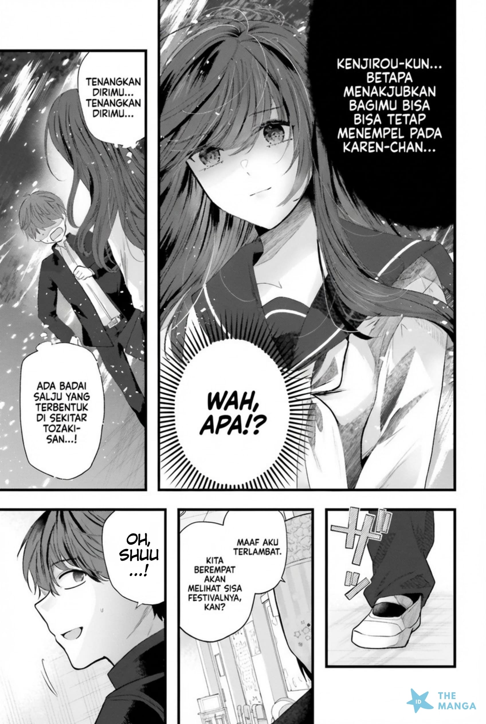 Tozaki-san wa Boku ni dake Tsumetai Chapter 13 - halaman 8