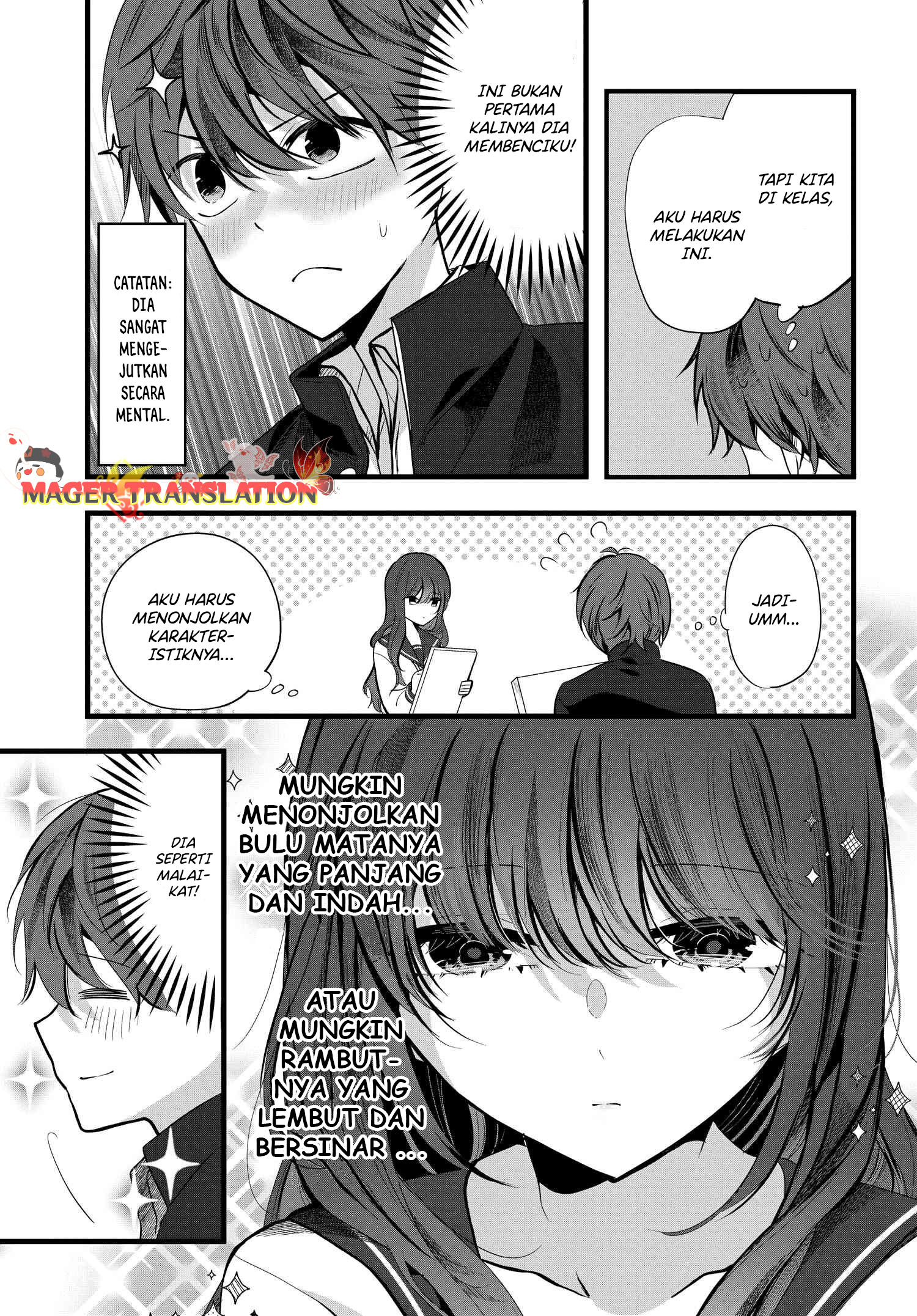Tozaki-san wa Boku ni dake Tsumetai Chapter 5 - halaman 14