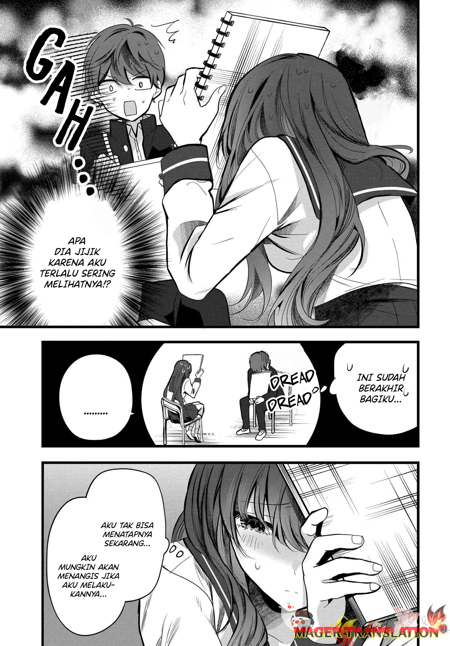Tozaki-san wa Boku ni dake Tsumetai Chapter 5 - halaman 16