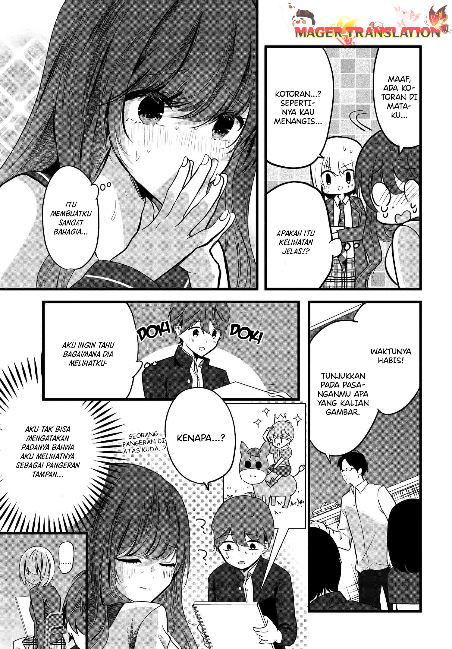 Tozaki-san wa Boku ni dake Tsumetai Chapter 5 - halaman 20