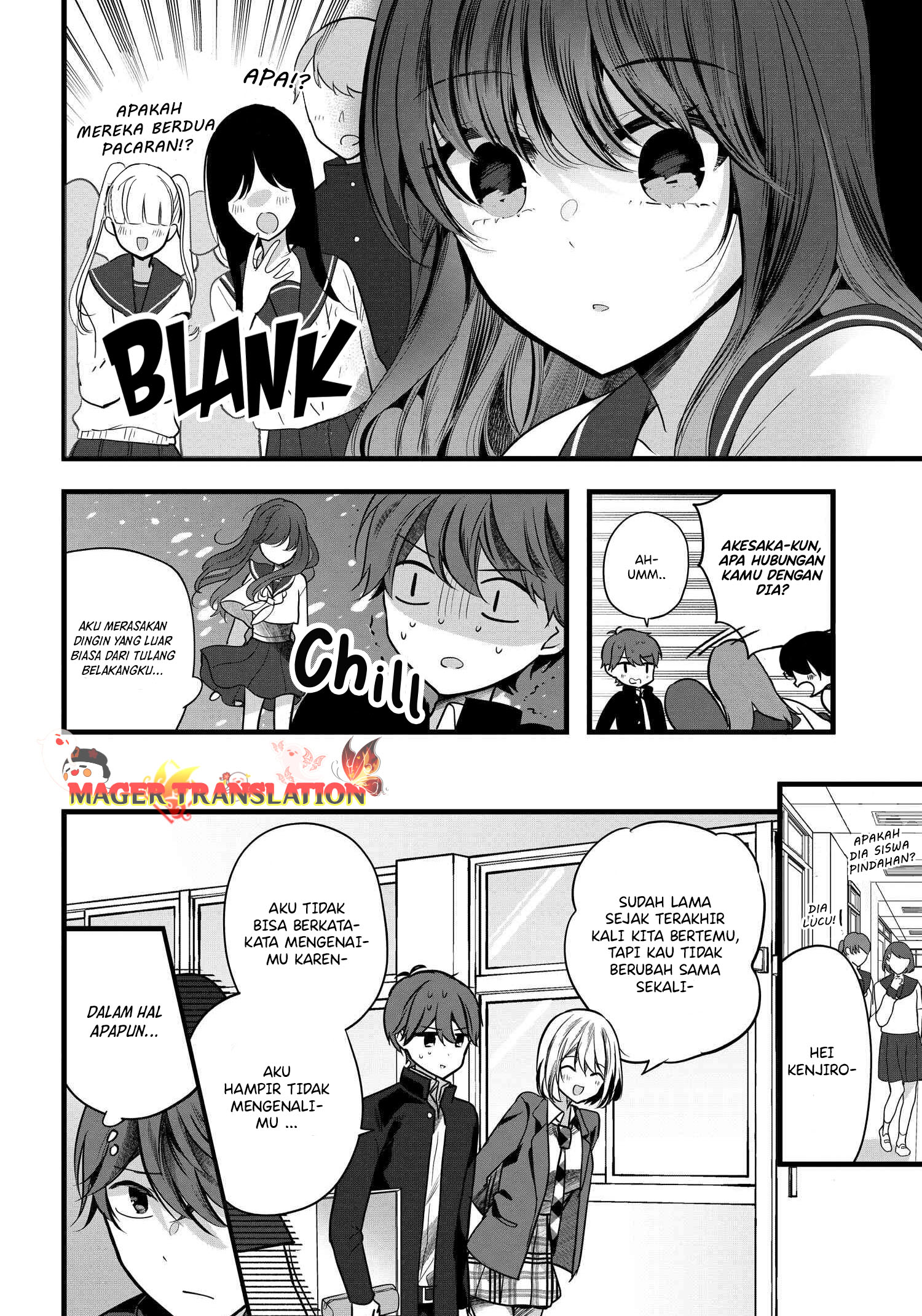 Tozaki-san wa Boku ni dake Tsumetai Chapter 5 - halaman 5