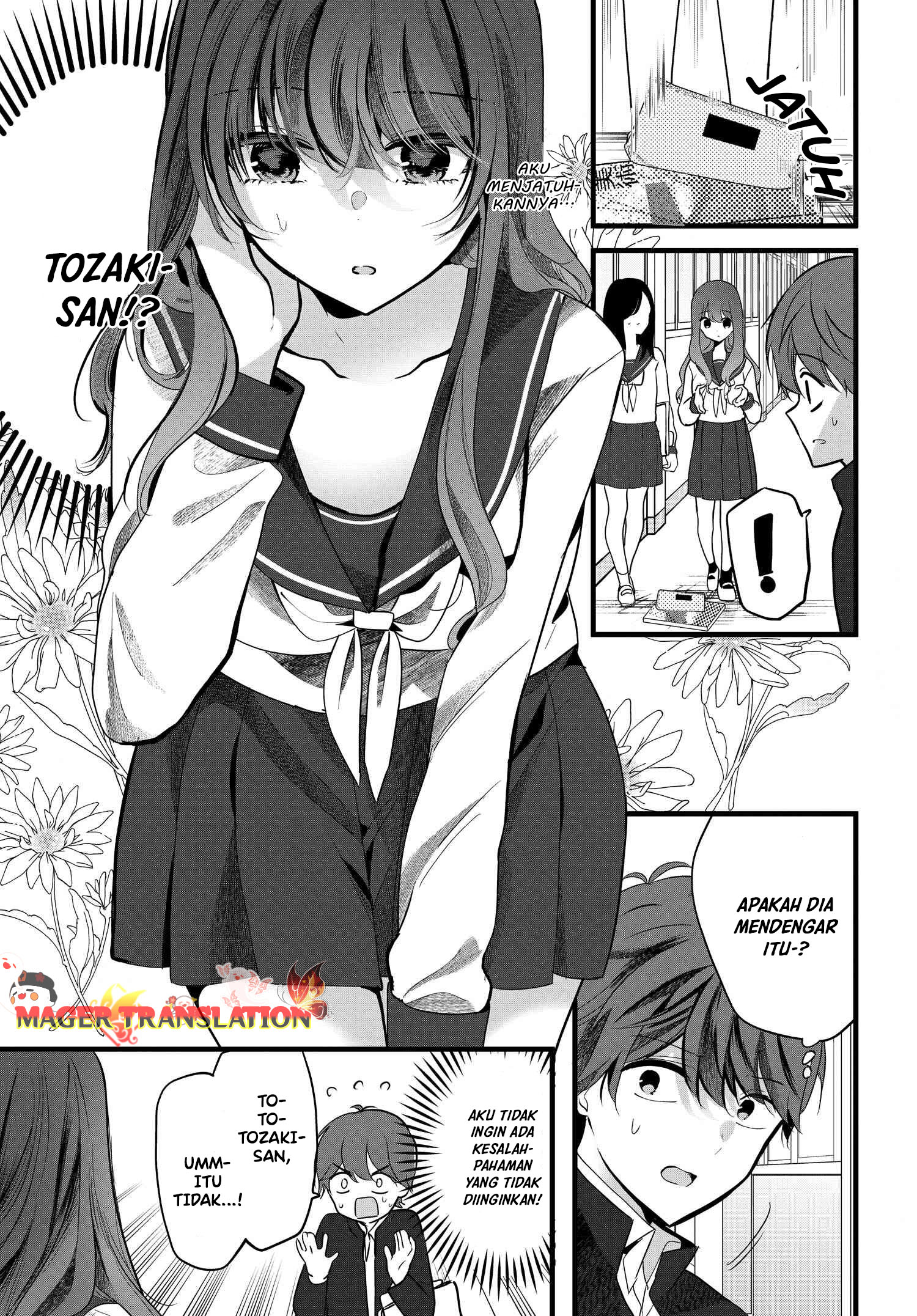 Tozaki-san wa Boku ni dake Tsumetai Chapter 5 - halaman 8