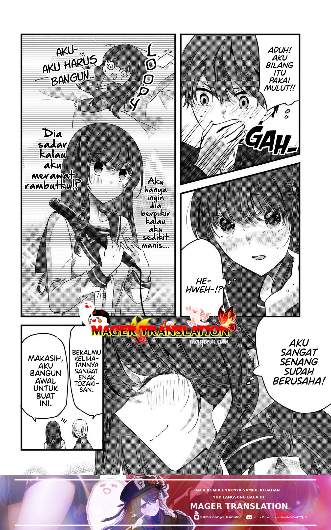Tozaki-san wa Boku ni dake Tsumetai Chapter 6 - halaman 13