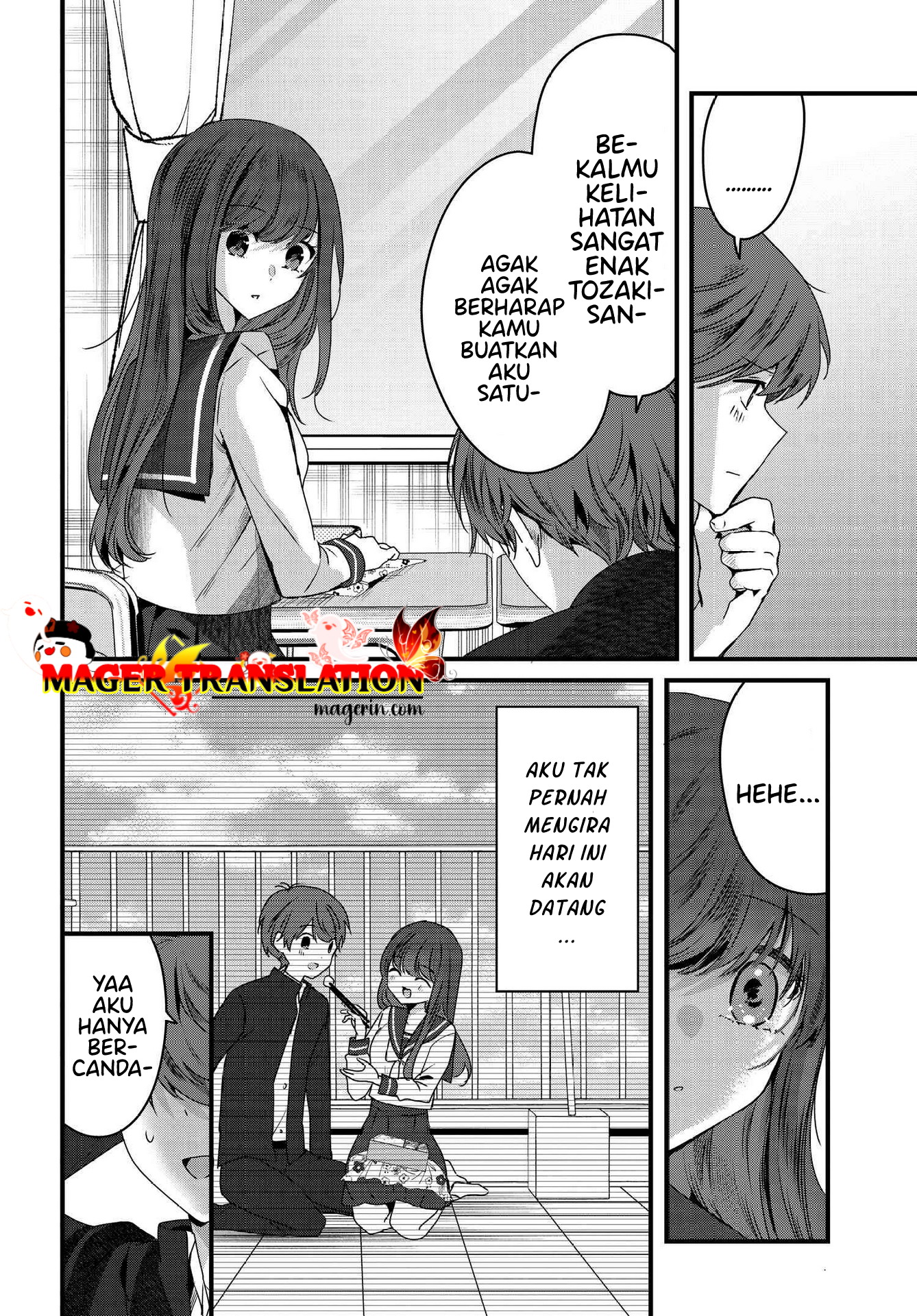 Tozaki-san wa Boku ni dake Tsumetai Chapter 6 - halaman 15
