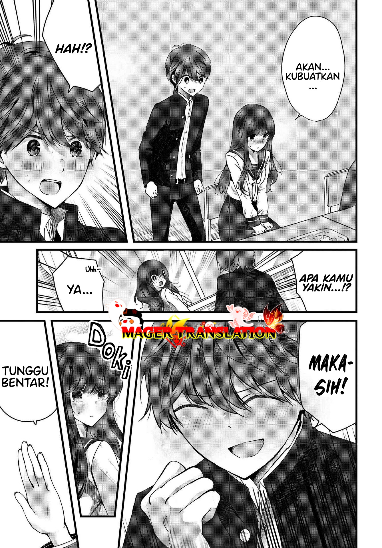 Tozaki-san wa Boku ni dake Tsumetai Chapter 6 - halaman 16