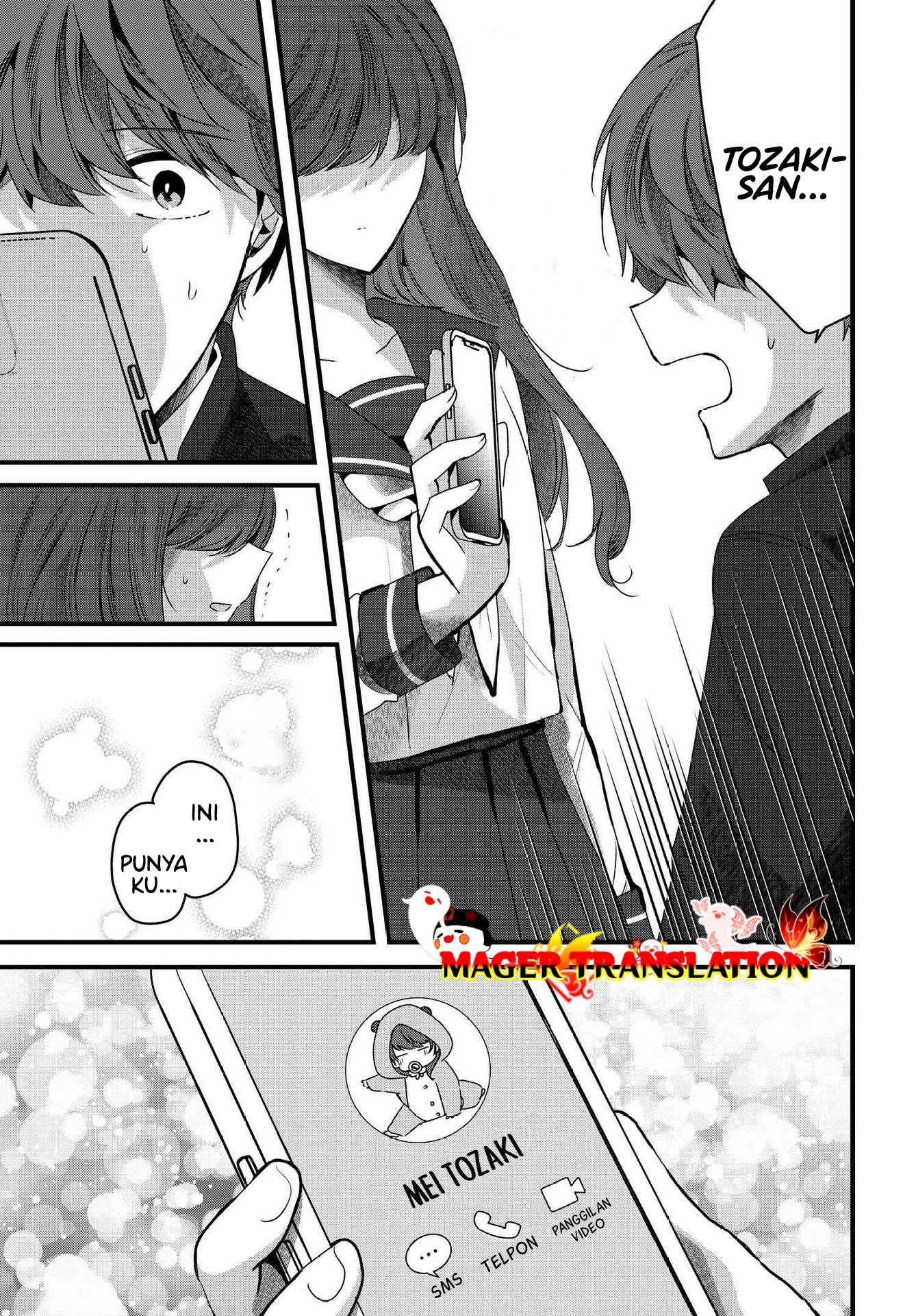 Tozaki-san wa Boku ni dake Tsumetai Chapter 6 - halaman 20