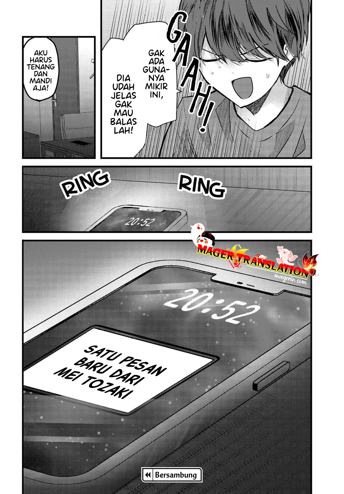 Tozaki-san wa Boku ni dake Tsumetai Chapter 6 - halaman 25