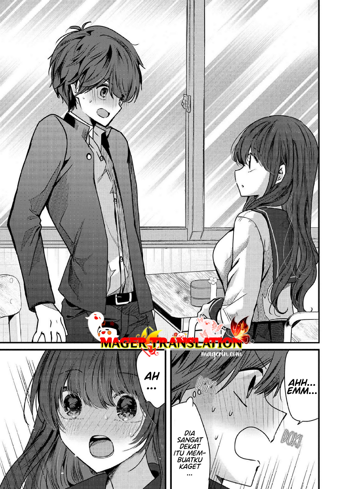 Tozaki-san wa Boku ni dake Tsumetai Chapter 6 - halaman 8