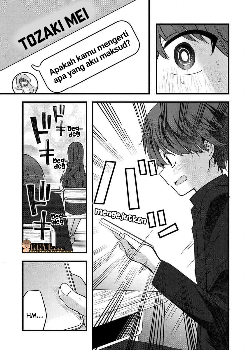 Tozaki-san wa Boku ni dake Tsumetai Chapter 8 - halaman 10