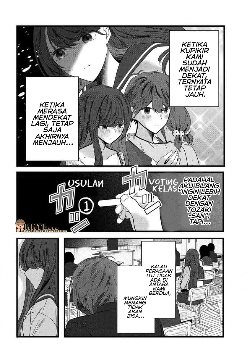 Tozaki-san wa Boku ni dake Tsumetai Chapter 8 - halaman 7