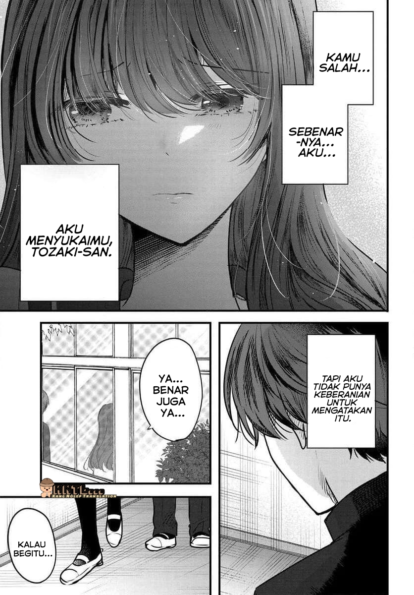 Tozaki-san wa Boku ni dake Tsumetai Chapter 9 - halaman 16
