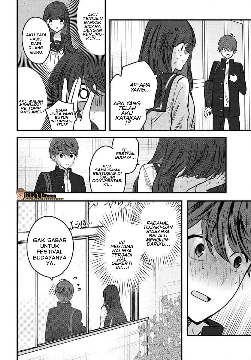 Tozaki-san wa Boku ni dake Tsumetai Chapter 9 - halaman 5