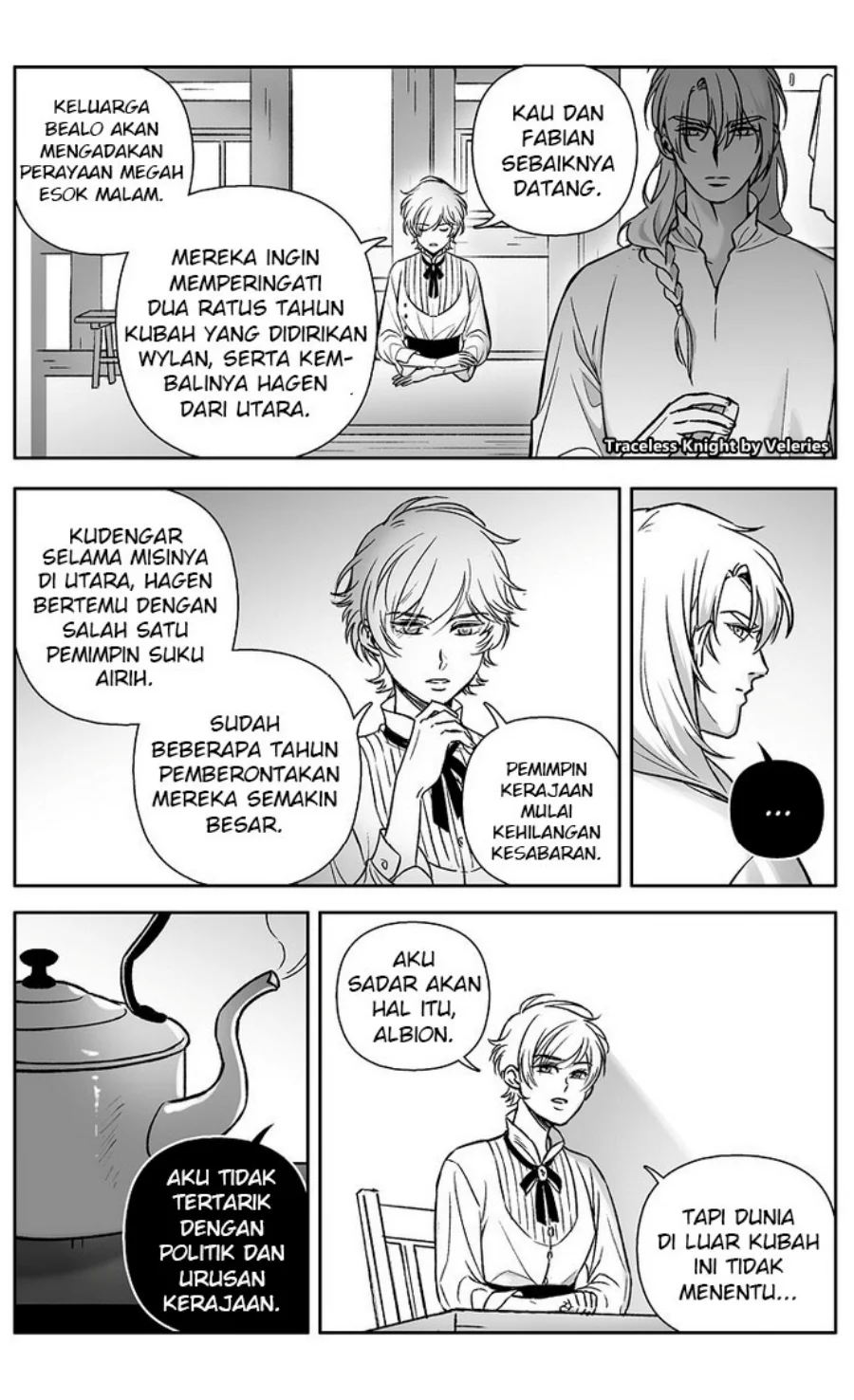 Traceless Knight Chapter 1 - halaman 8