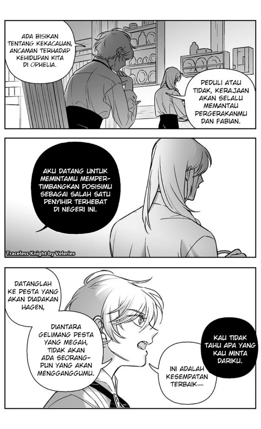 Traceless Knight Chapter 1 - halaman 9