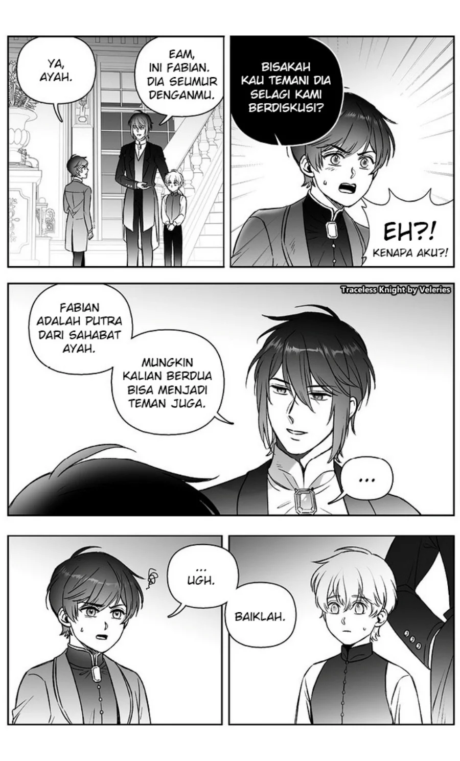 Traceless Knight Chapter 2 - halaman 9