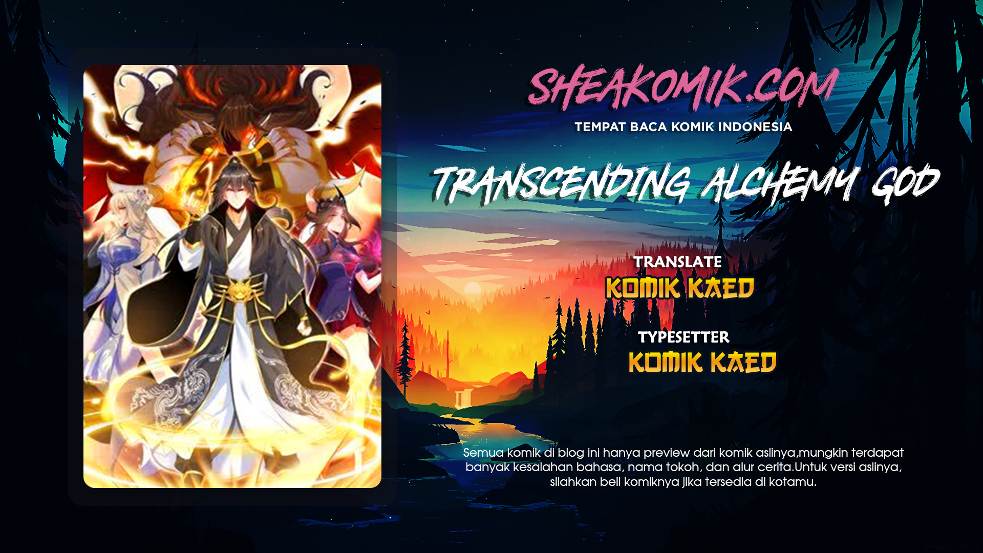 Transcending Alchemy God Chapter 4 - halaman 1