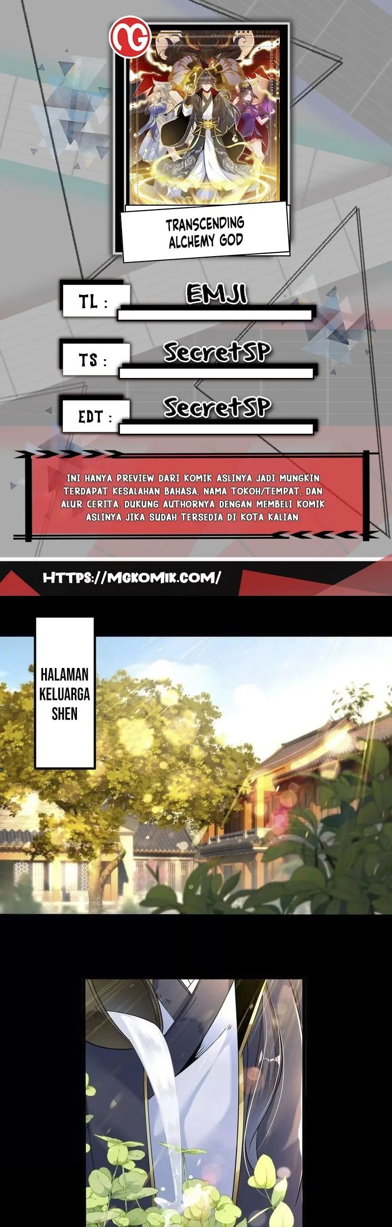Transcending Alchemy God Chapter 6 - halaman 1