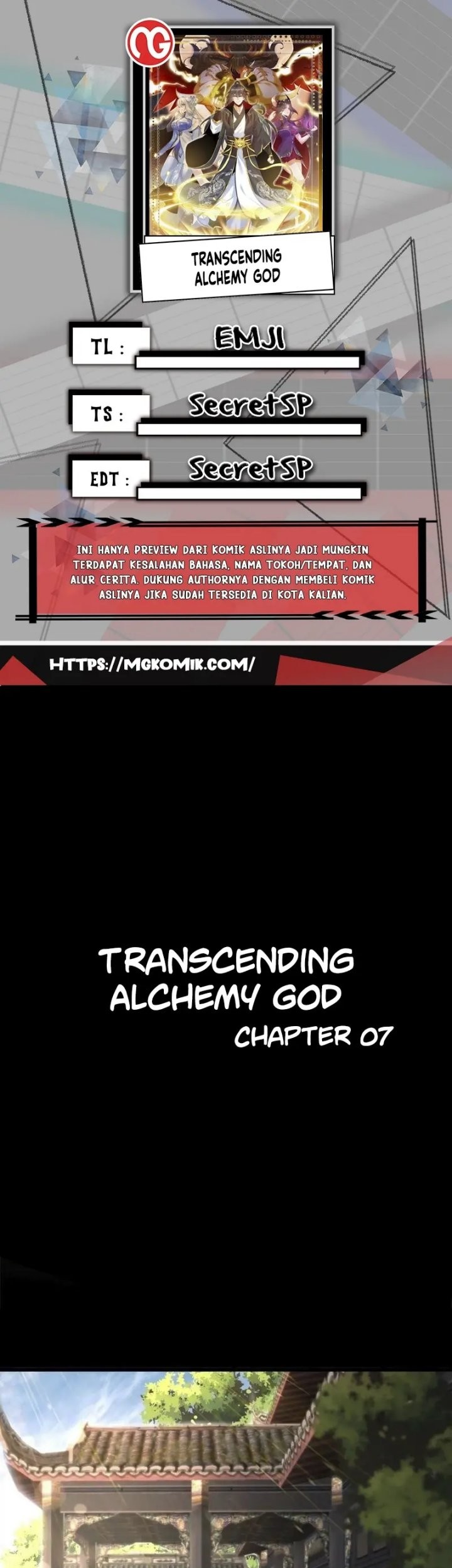 Transcending Alchemy God Chapter 7 - halaman 1