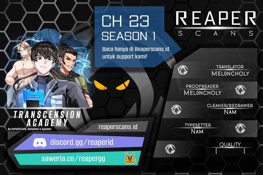 Transcension Academy Chapter 23 - halaman 1