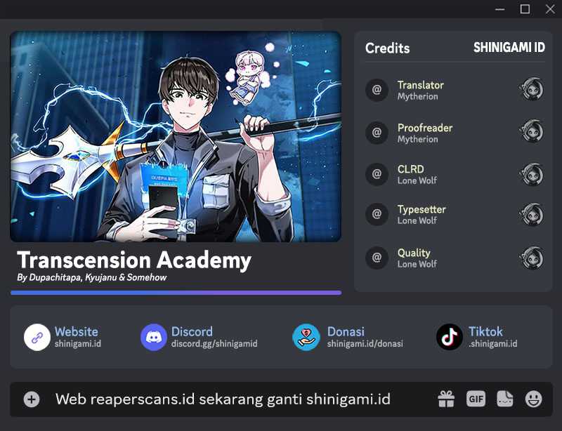 Transcension Academy Chapter 48 - halaman 1