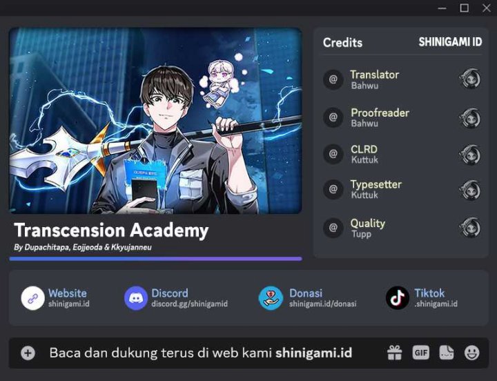 Transcension Academy Chapter 65 - halaman 1