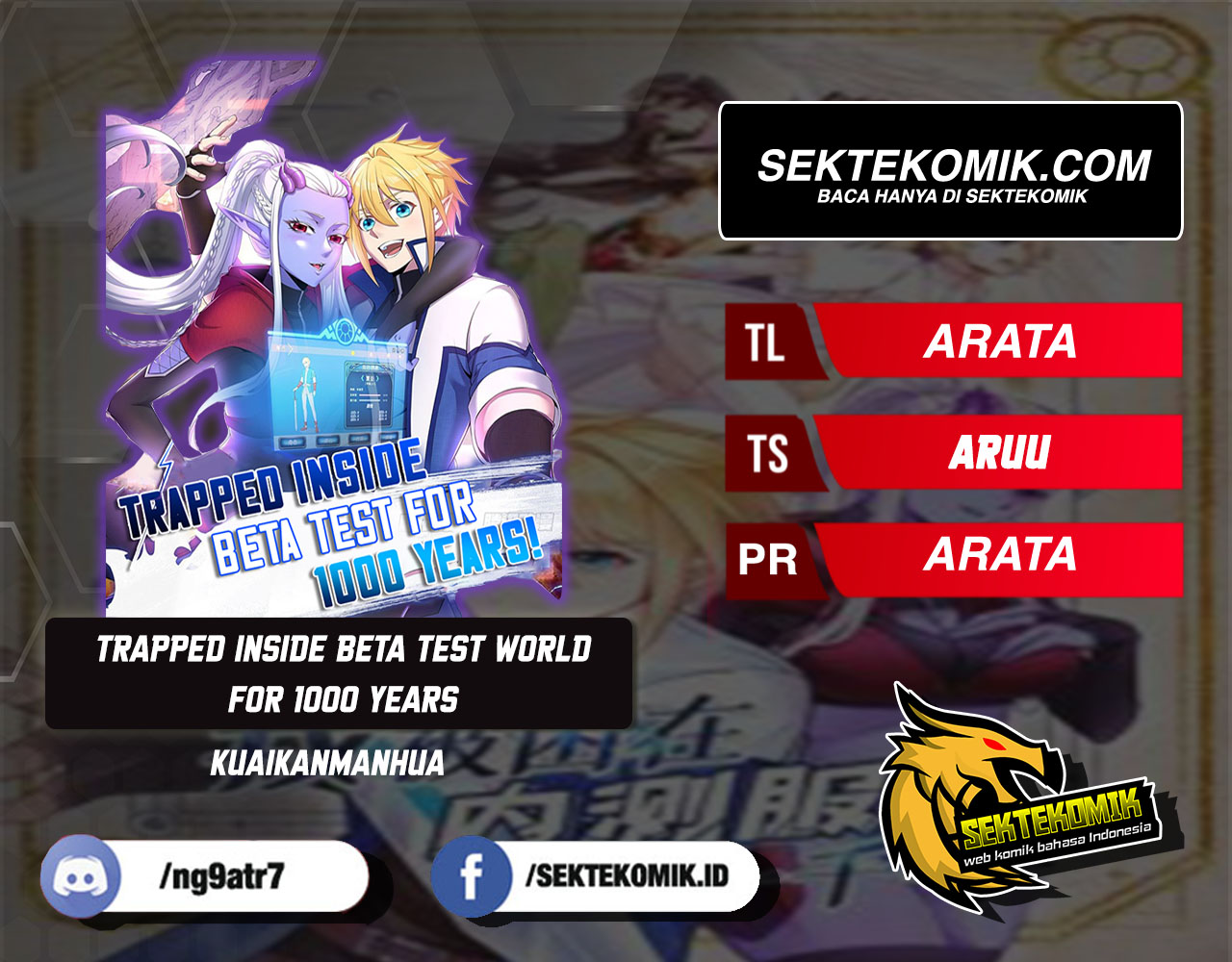 Trapped Inside the Beta Test World for 1000 Years Chapter 10 - halaman 1