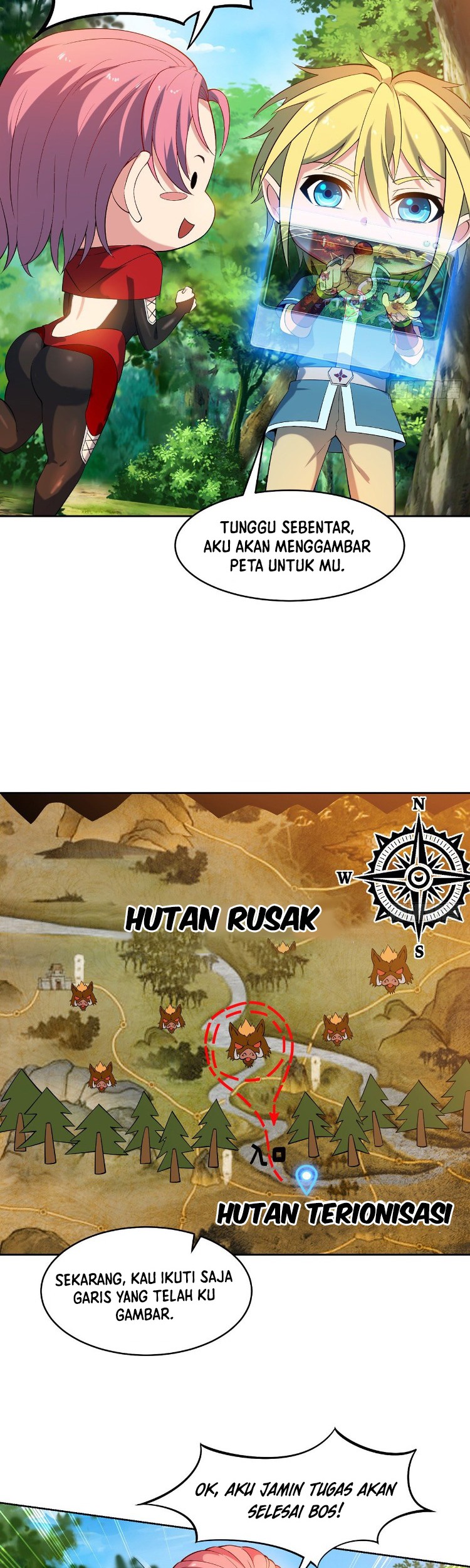 Trapped Inside the Beta Test World for 1000 Years Chapter 14 - halaman 9
