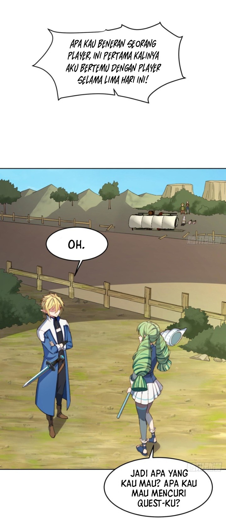 Trapped Inside the Beta Test World for 1000 Years Chapter 29 - halaman 1