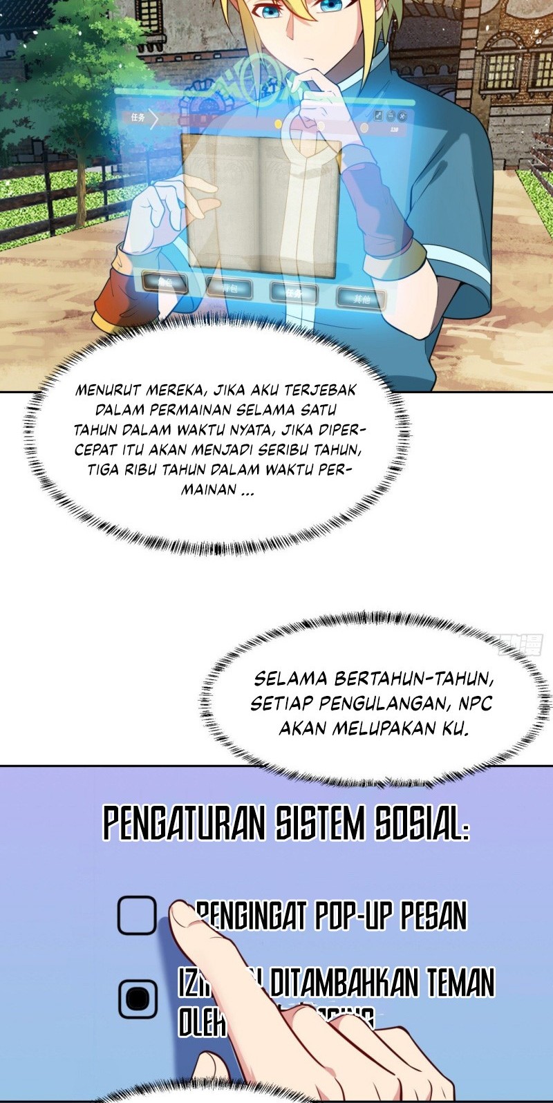 Trapped Inside the Beta Test World for 1000 Years Chapter 9 - halaman 23