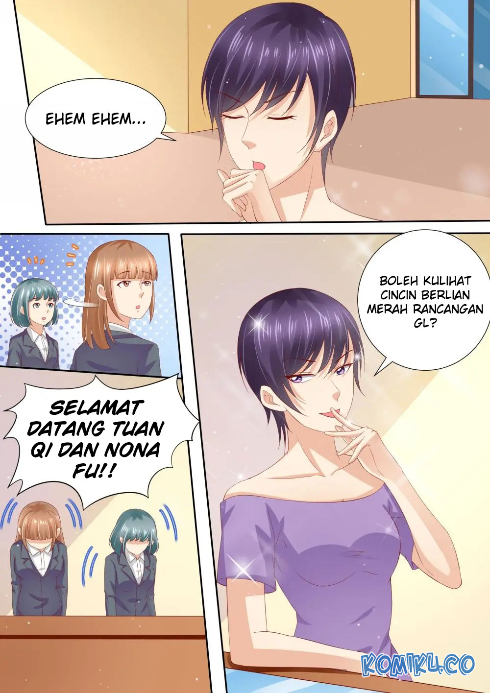 Trapped with the CEO Chapter 8 - halaman 7