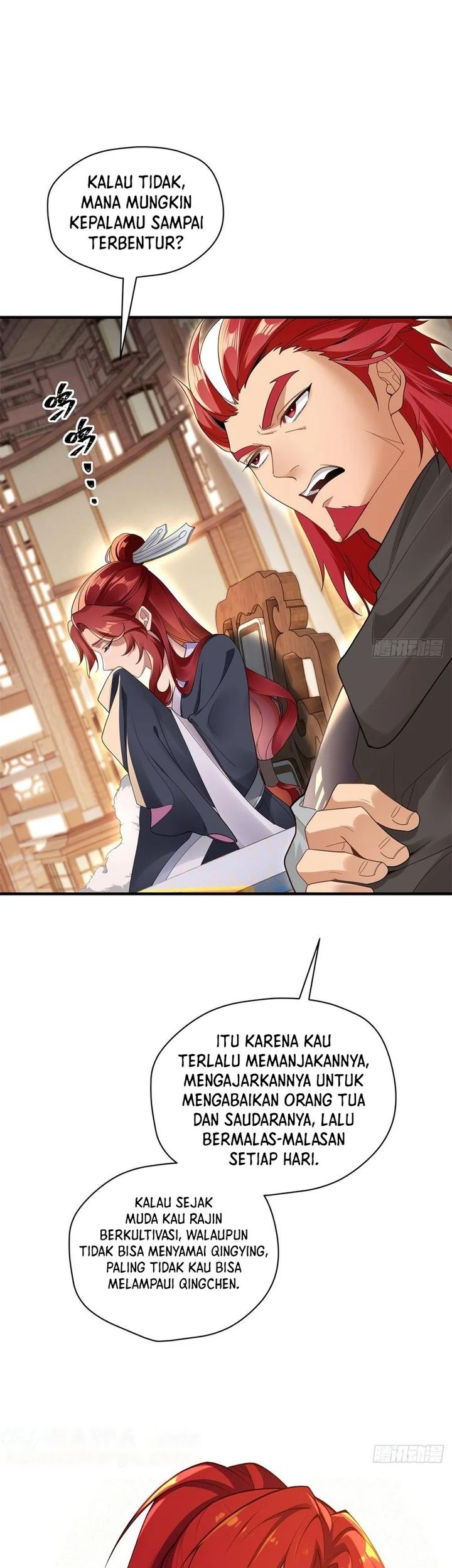 Traveling through time and space to become an unlucky NPC: I have a wife to protect me Chapter 113 - halaman 35