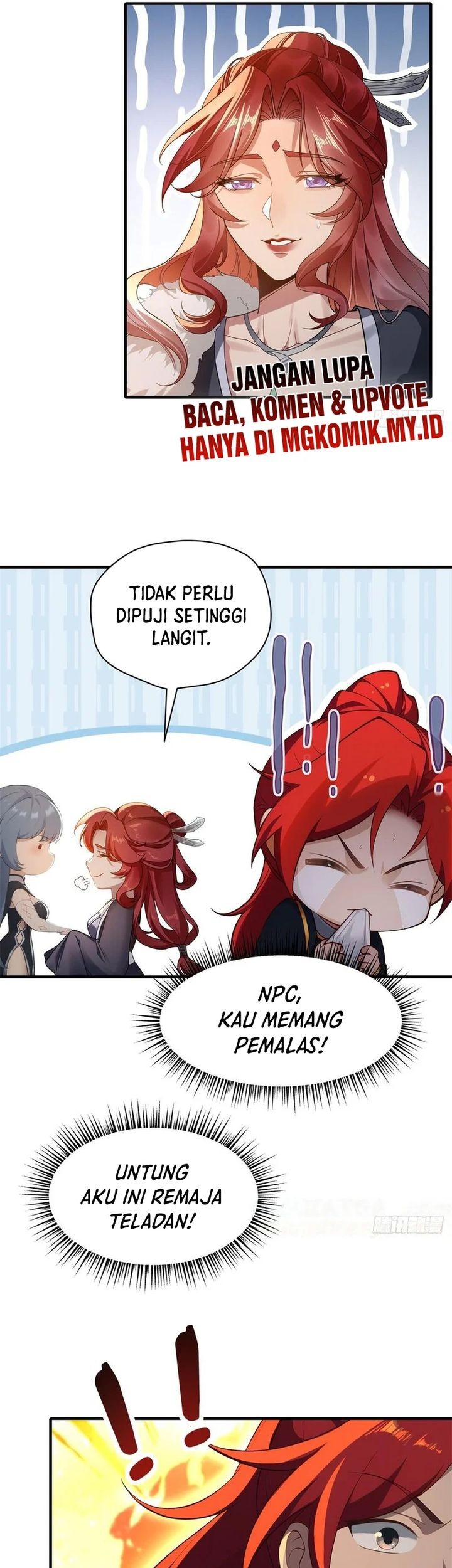 Traveling through time and space to become an unlucky NPC: I have a wife to protect me Chapter 113 - halaman 43