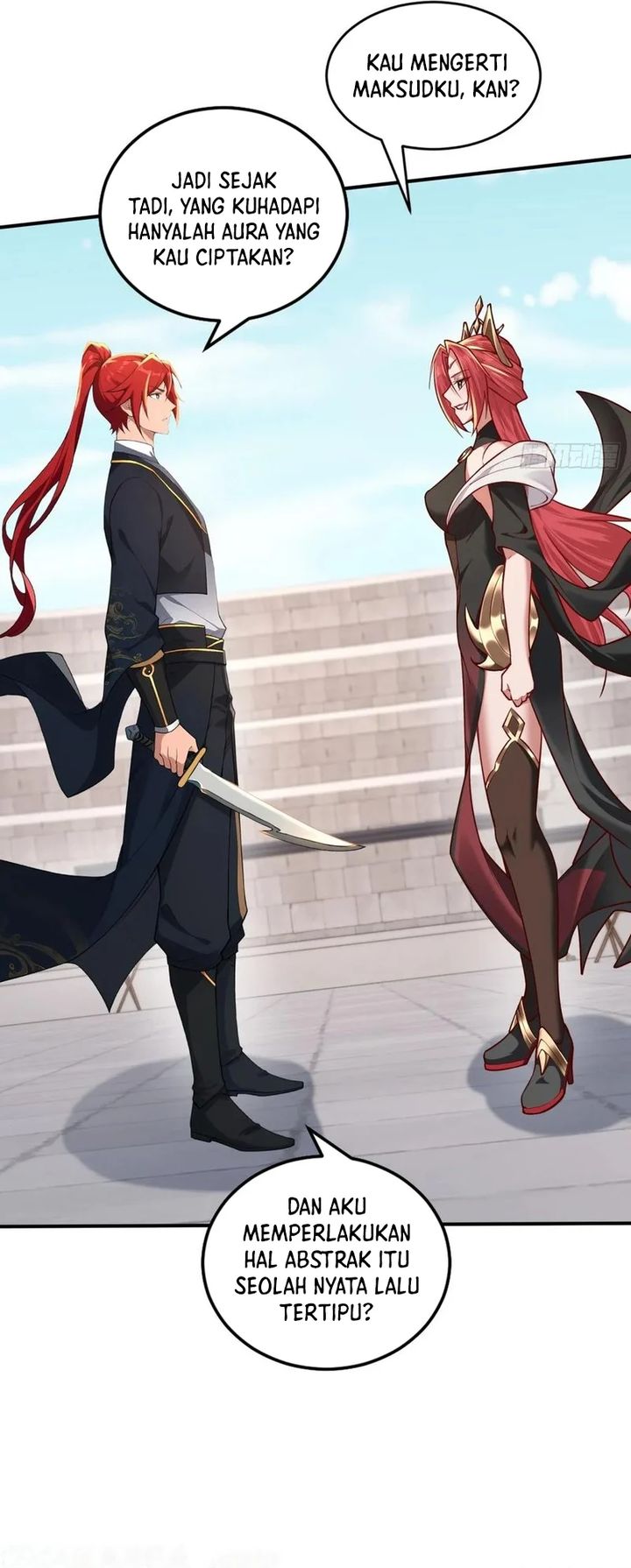 Traveling through time and space to become an unlucky NPC: I have a wife to protect me Chapter 114 - halaman 21
