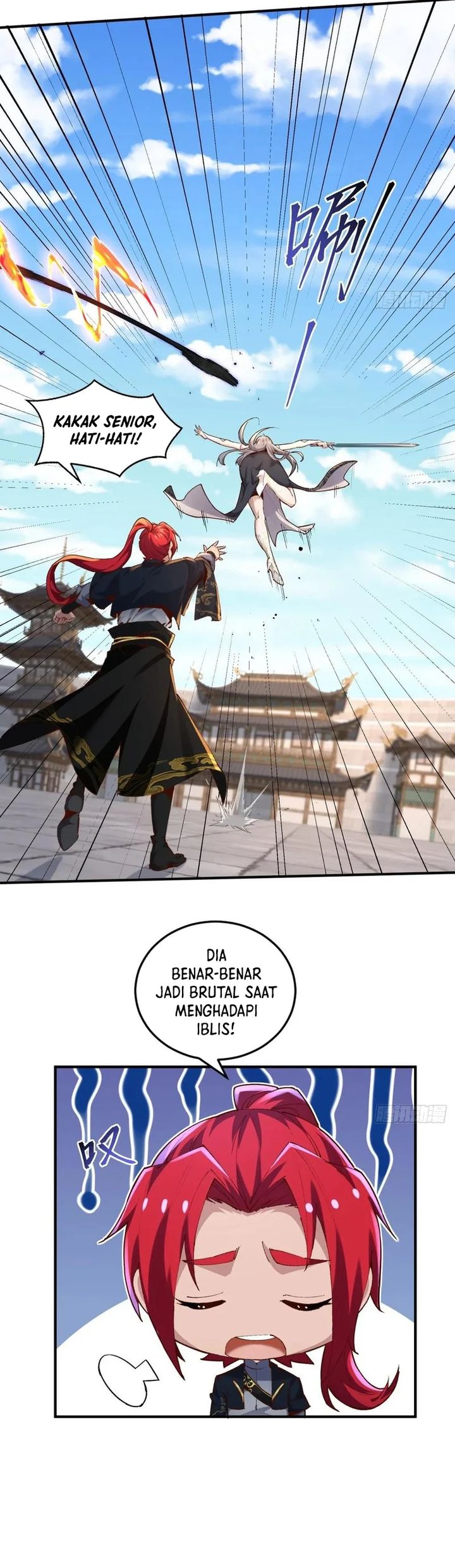 Traveling through time and space to become an unlucky NPC: I have a wife to protect me Chapter 115 - halaman 21