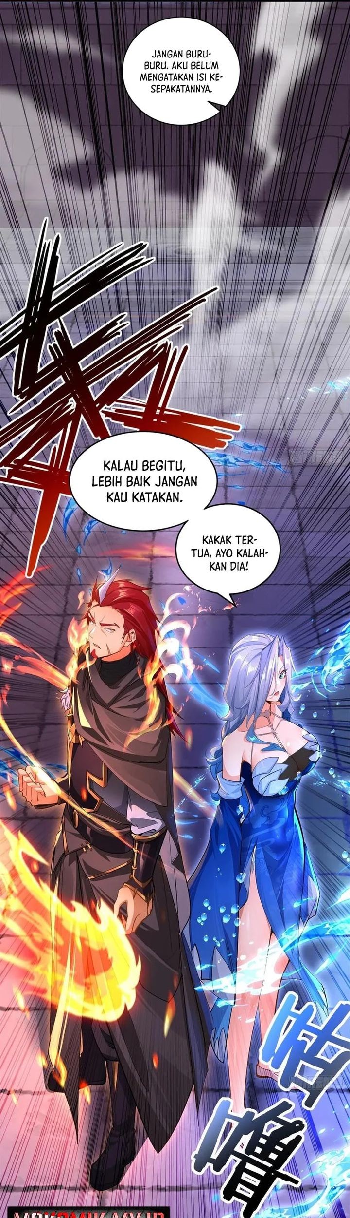 Traveling through time and space to become an unlucky NPC: I have a wife to protect me Chapter 116 - halaman 15