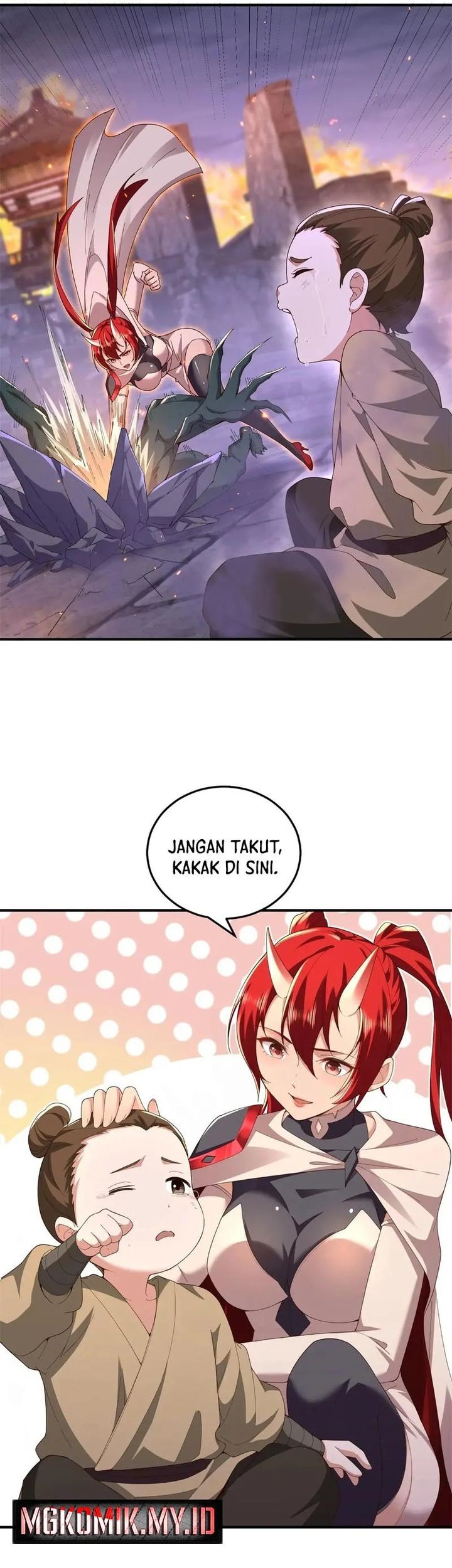 Traveling through time and space to become an unlucky NPC: I have a wife to protect me Chapter 117 - halaman 19