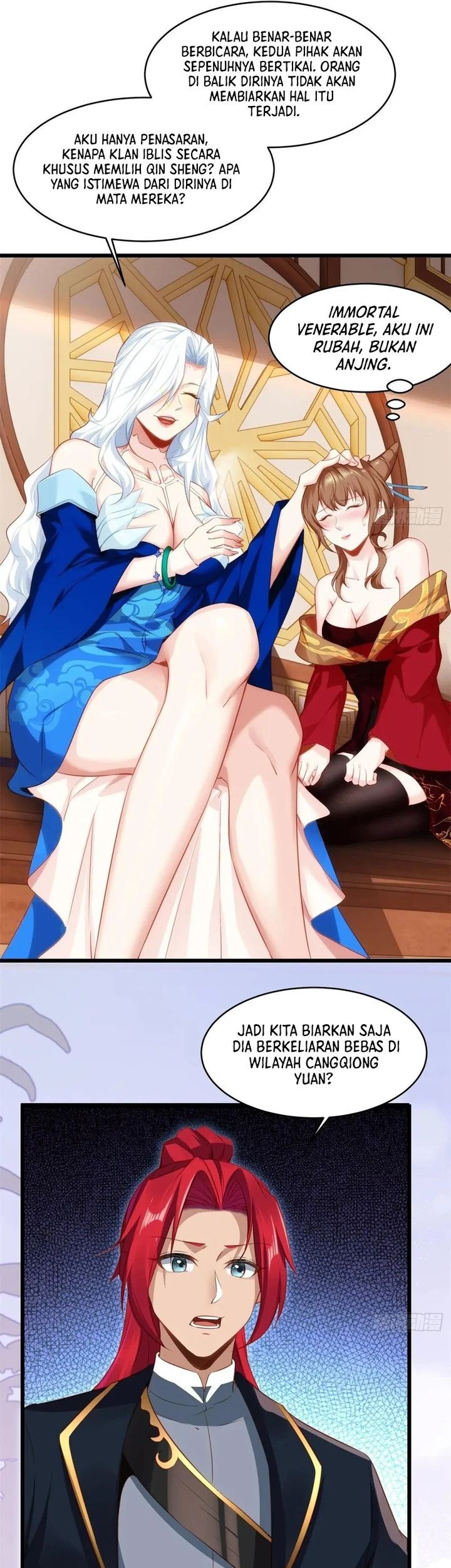 Traveling through time and space to become an unlucky NPC: I have a wife to protect me Chapter 120 - halaman 12