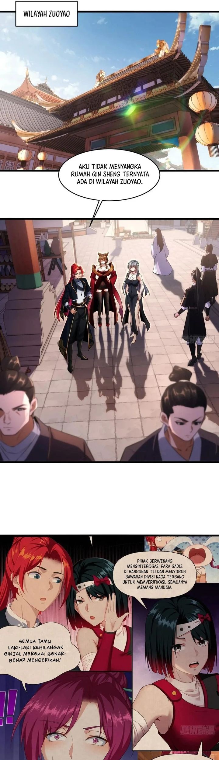 Traveling through time and space to become an unlucky NPC: I have a wife to protect me Chapter 121 - halaman 25