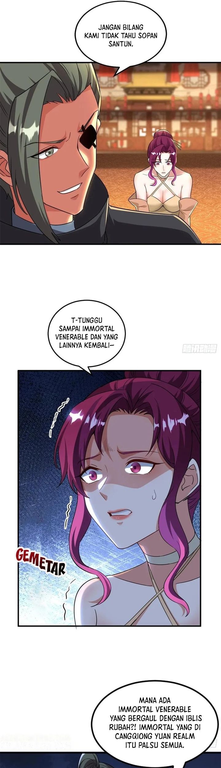 Traveling through time and space to become an unlucky NPC: I have a wife to protect me Chapter 125 - halaman 27