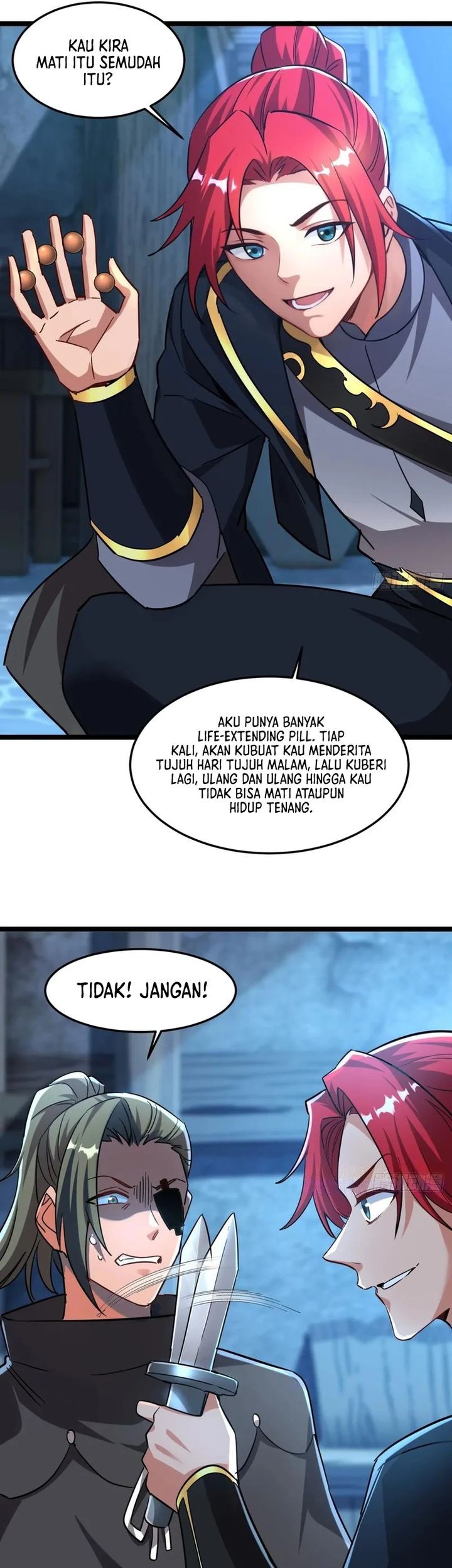 Traveling through time and space to become an unlucky NPC: I have a wife to protect me Chapter 127 - halaman 1