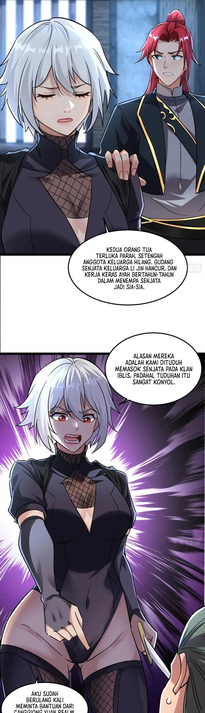 Traveling through time and space to become an unlucky NPC: I have a wife to protect me Chapter 127 - halaman 13