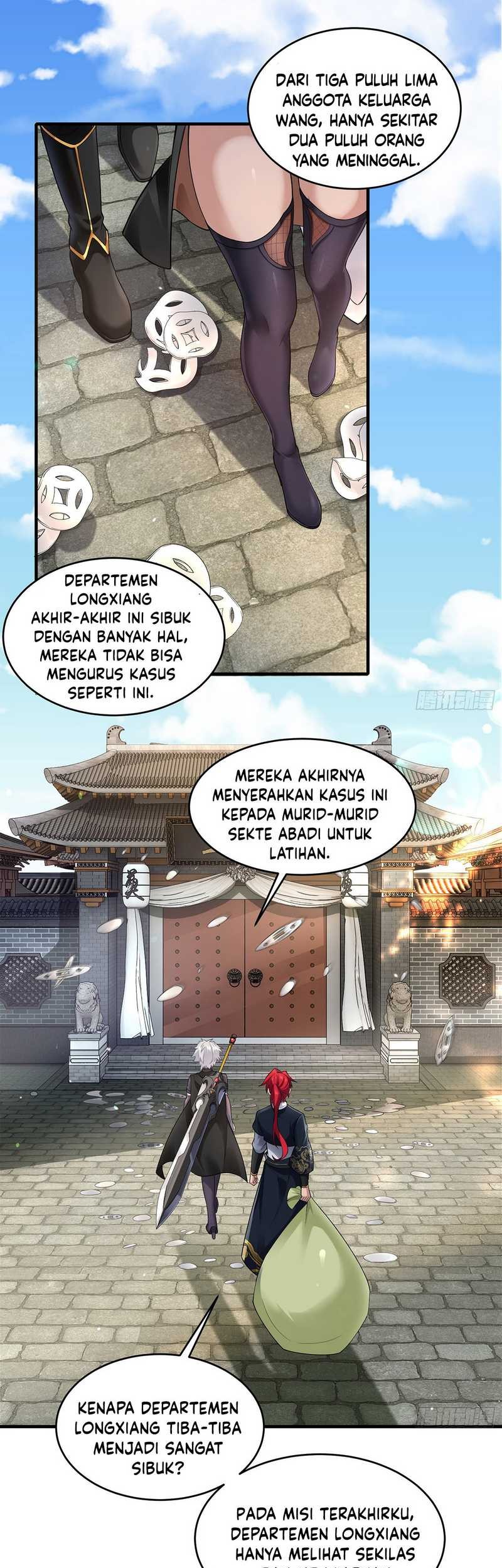 Traveling through time and space to become an unlucky NPC: I have a wife to protect me Chapter 24 - halaman 12