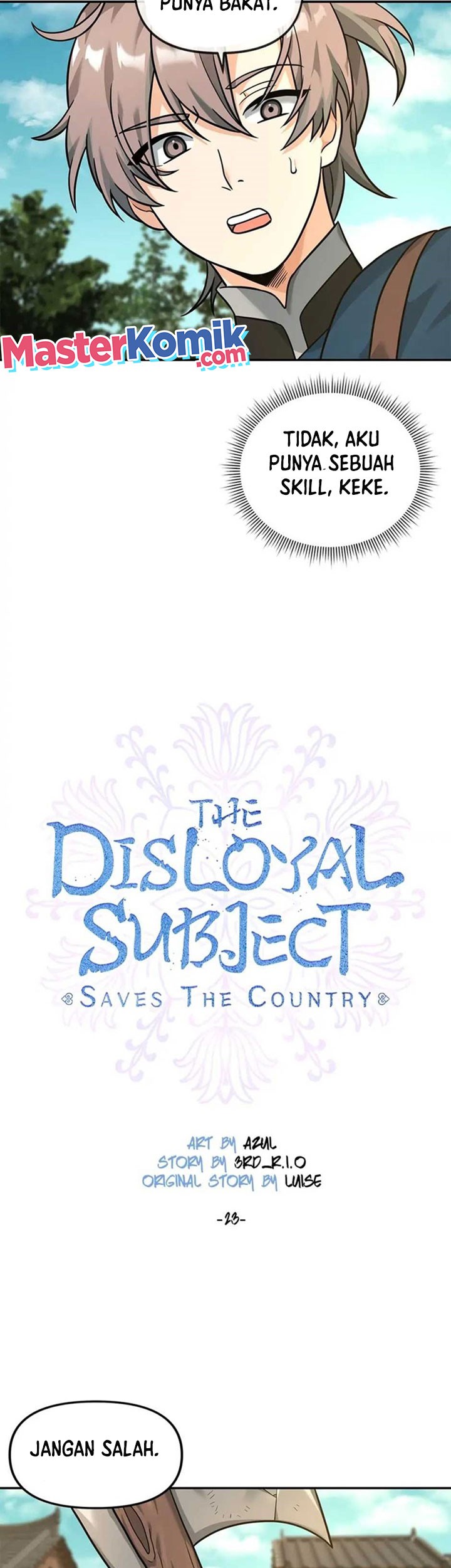 Treacherous Subject Saves the Country Chapter 23 - halaman 12