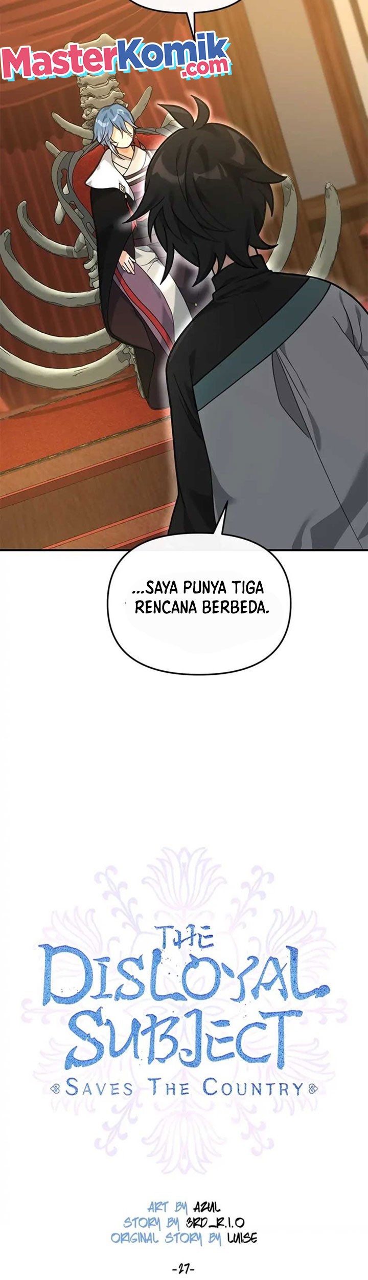Treacherous Subject Saves the Country Chapter 27 - halaman 4