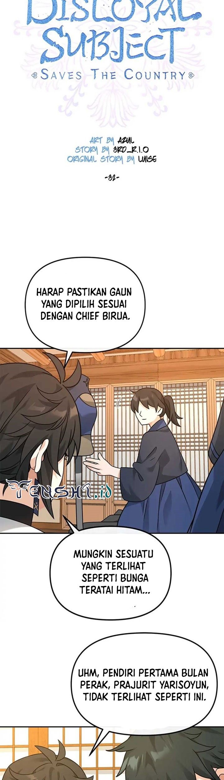 Treacherous Subject Saves the Country Chapter 32 - halaman 8