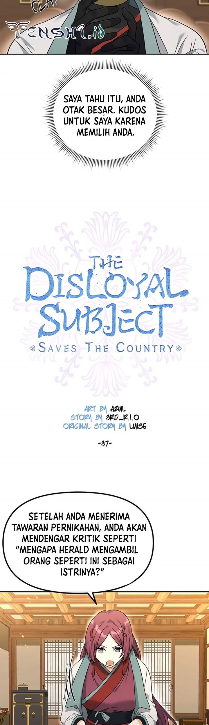 Treacherous Subject Saves the Country Chapter 37 - halaman 8