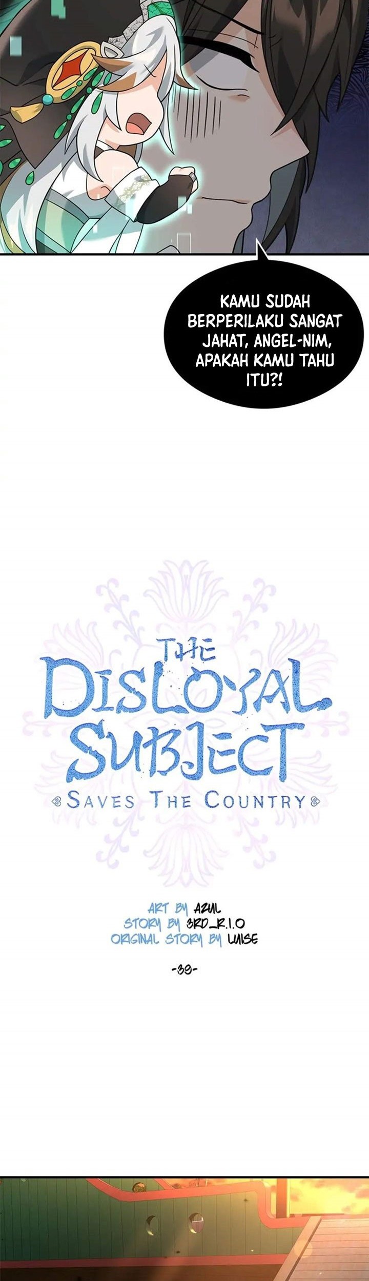 Treacherous Subject Saves the Country Chapter 39 - halaman 7