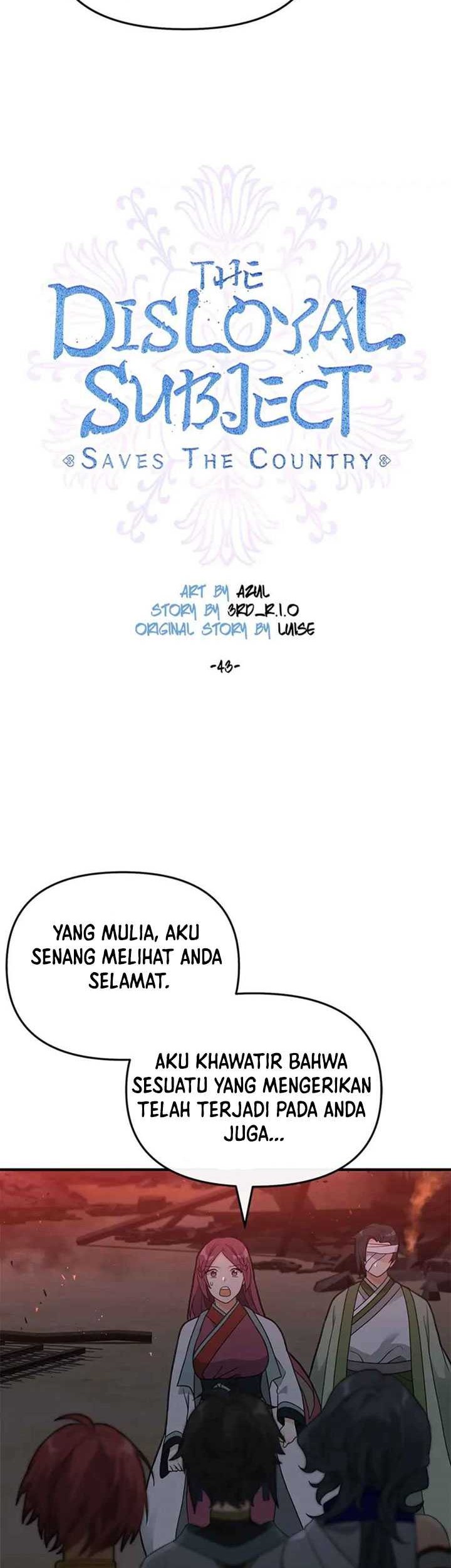 Treacherous Subject Saves the Country Chapter 43 - halaman 7